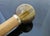 Vintage TIGERs Eye Crystal Ball Knob Wood Walking Stick Cane For Sale - Image 9 of 9