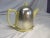 Lovely HALL Teapot with felt lined aluminum cozy. The ceramic glaze is a pale yellow. The aluminum cozy with matching...