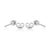 Classic Tiny Round Blue Sapphire Stud Earrings in 925 Silver for Everyday Wear - A Pair For Sale - Image 9 of 13