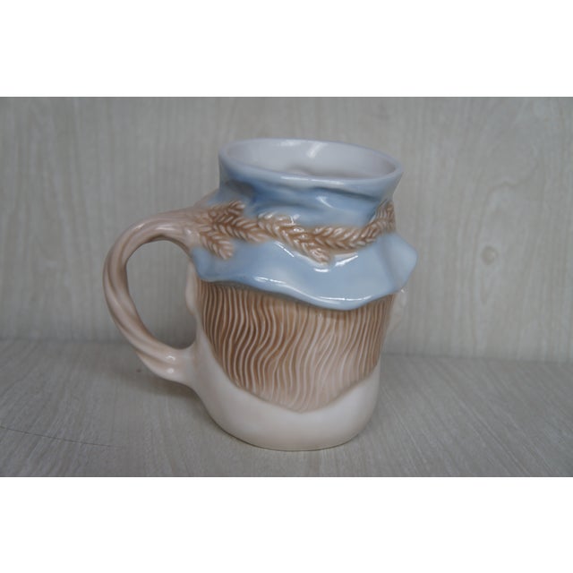 1980s 1980s English Royal Doulton John Barleycorn Tankard Folk Character Toby Jug For Sale - Image 5 of 13