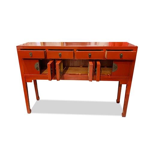 Chinese 1990s Ex Beijing Console Table For Sale - Image 3 of 4