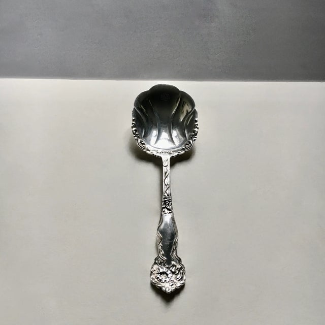 American Silver Sp Co. Silver Berry Spoon Circa 1900 For Sale - Image 13 of 13