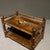 Vintage Chinese Rosewood Bamboo-Form Display Stand / Mother of Pearl Inlay Tea Shelf For Sale - Image 9 of 9