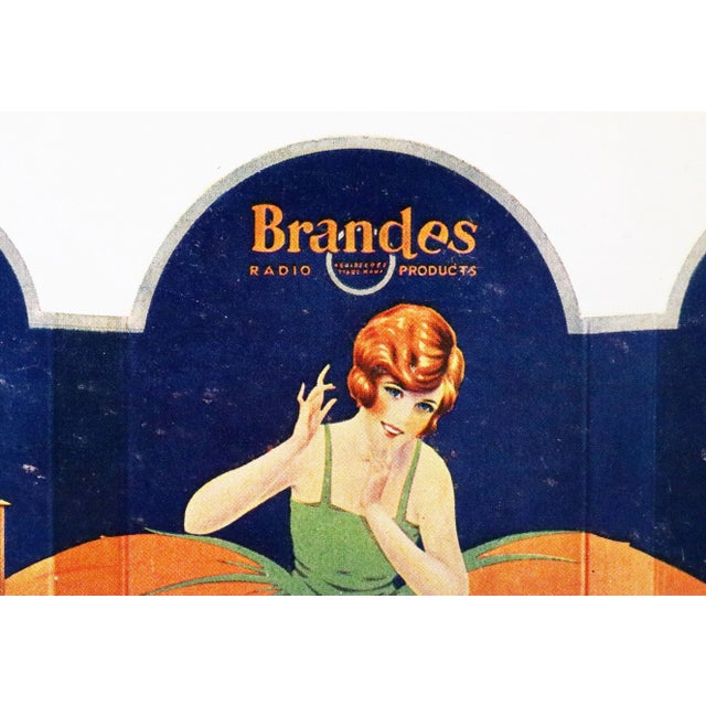 1920 American Advertisement, Brandes Radio Products (Matted) For Sale - Image 4 of 5