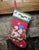 Red Set of 2 Vintage Festive Christmas Stockings For Sale - Image 8 of 18