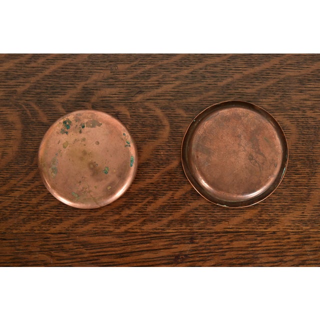 Heintz Arts & Crafts Bronze Ashtray or Catchall For Sale In South Bend - Image 6 of 8