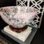 Blush Mid 20th Century Large Chinese Famille Rose Porcelain Bowl With Birds, Lotus & Butterflies on Carved Wood Stand For Sale - Image 8 of 13