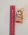 Red Vintage House of Lloyd Ceramic Figurine Ornament, Puppy Dog Furbaby 1988, Made in Taiwan Christmas Collectible For Sale - Image 8 of 9