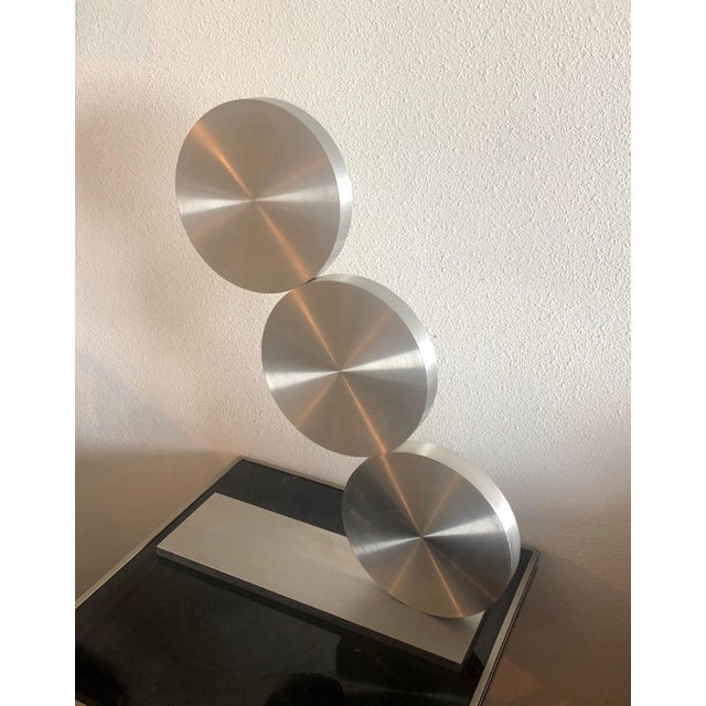 Menashe Kadishman, Large 1970's Israeli Abstract Sculpture Steel Menashe Kadishman Tel Aviv Uprise, c.1970's For Sale - Image 10 of 12