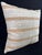 Contemporary Turkish Hemp Pillow Cushion Natural Beige Rust Pillow Cushion Cover 24x24 For Sale - Image 3 of 4