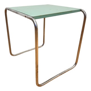 Bauhaus Chrome B9 Nesting Table attributed to Marcel Breuer, 1930s For Sale