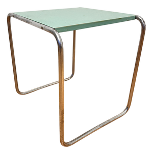 Bauhaus Chrome B9 Nesting Table attributed to Marcel Breuer, 1930s