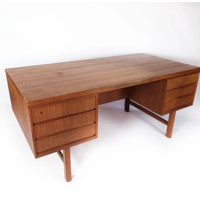 Desk in Teak by Omann Junior, 1960s For Sale - Image 12 of 18