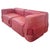 1964 Original 932-Quartet Leather Sofa Sectional Mario Bellini for Cassina, 2 Pieces For Sale