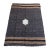 Vintage Turkish Siirt Mohair Blanket, Undyed Angora Goat Hair, Medallion & Stripes For Sale