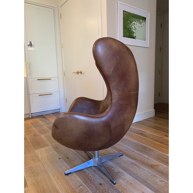 Restoration Hardware Egg Chair Chairish