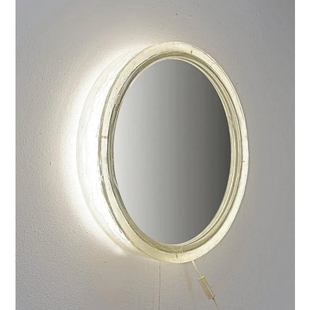 Glass Vintage Duscholux Mirror Wall Light, 1970s For Sale - Image 7 of 15