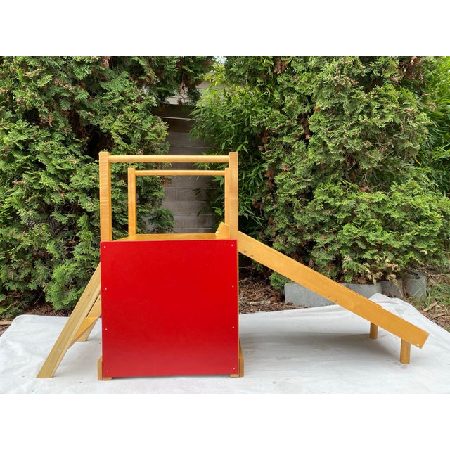 Creative Playthings Gloria Caranica for Creative Playthings Modernist Children’s Indoor Fort and Slide, Usa, 1960s–70s For Sale - Image 4 of 11