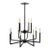 Custom-Made 12 Light Candlestick Chandelier Light Fixture For Sale