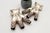 Metal Modern Style Silver Vases, Set of 2 For Sale - Image 7 of 8