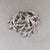 1970s Vintage 1970s Signed Napier Rhodium Plated "Coral" Brooch For Sale - Image 5 of 7