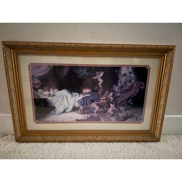 2000 - 2009 Modern After Francesco Vinea “Un Rêve D’Amour” (Dream of Love) 1896 Print For Sale - Image 5 of 5