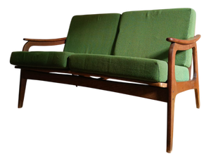 Swedish 2-Seater Sofa attributed to Bertil Fridhagen, 1960s