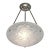 French Art Deco Pendant Light by Cristalleries De Verdun 1930 France For Sale