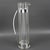 Art Deco Hawkes Glass and Chrome Barware Skyscraper Cocktail Martini Pitcher, circa 1940 For Sale - Image 3 of 18