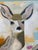 Paint “The Best Neighbors” Original Deer Painting by LWren Walraven For Sale - Image 7 of 12