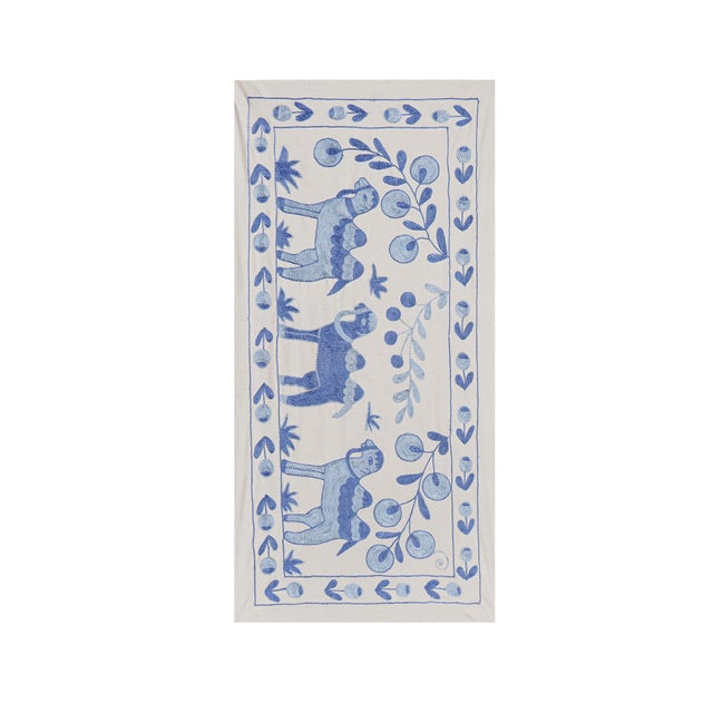 Suzani Camel Decor - Tapestry Dimension; 20'' x 39" inches /51 x 99 cm / 1'7'' x 3'2'' Material: 100% cotton. Condition:...