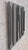 Lines of Stone Grey Hank Hecht Wood Assemblage Wall Sculpture, 2002 Offered for sale is a striking wooden assemblage that...