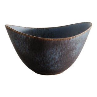 Large Mid-Century Swedish Axk Ceramic Bowl by Gunnar Nylund for Rörstrand, 1950s For Sale