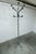 Metal Coat Rack with Twelve Hooks in Chrome and Black Plastic, 1960s For Sale - Image 7 of 8