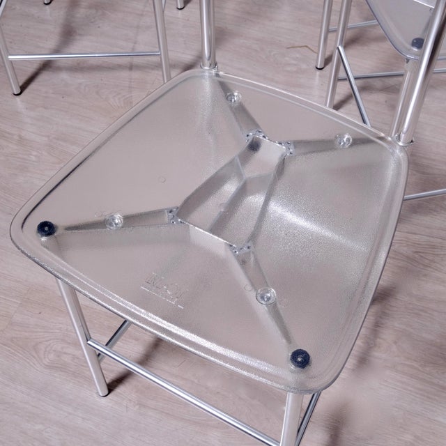 Vintage Italian Chairs by Ycami Bagutta, 1980, Set of 6 For Sale - Image 11 of 18