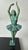 Art Deco French Pair of Dancer Bookends in Spelter and Black Marquina Marble For Sale - Image 15 of 18