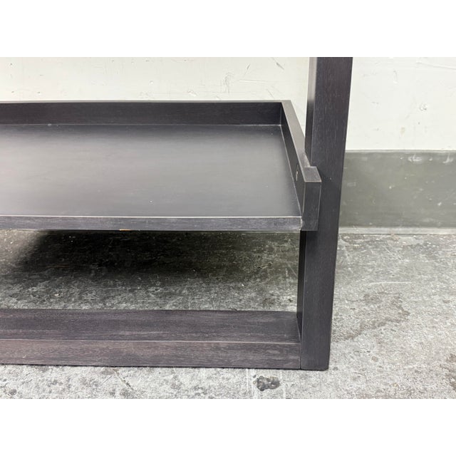 Crate & Barrel Sloan Leaning Bookshelf For Sale - Image 9 of 12