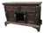 Antique Oak Dresser Base, 1800 For Sale