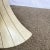 Beige Postmodern Maitland Smith Style Demilune Console With Brass Inlay For Sale - Image 8 of 9