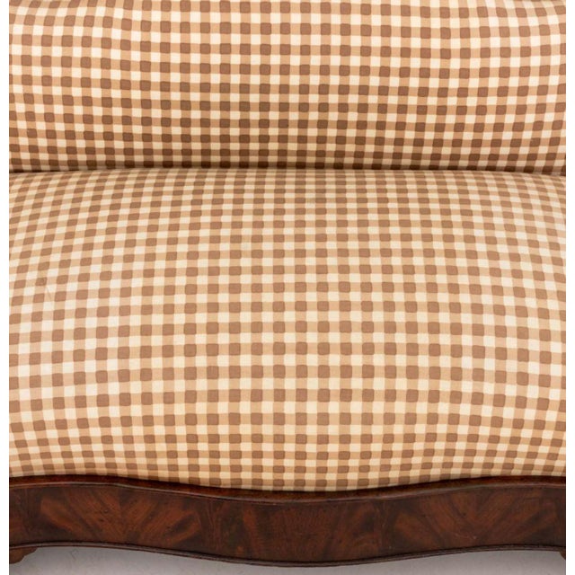 American Empire Mahogany Sofa For Sale In New York - Image 6 of 9