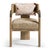 Modern Modern Western Leather & Hide Accent Armchair For Sale - Image 3 of 10