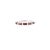 Not Yet Made - Made To Order 14k White Gold All Day Garnet Baguette Pinky Ring Size 3 For Sale - Image 5 of 8
