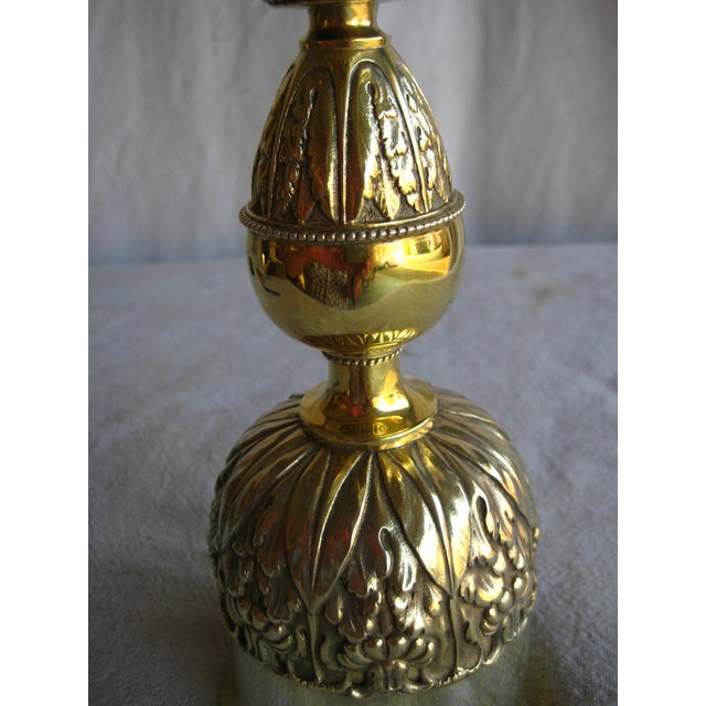 Large Silver-Gild Chalice 19 Century For Sale - Image 13 of 14