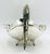 Silver 1960s Mexican Silver Plate Center Bowl With Abalone Fish Handles, Signed a.c.t. Taxco For Sale - Image 8 of 18