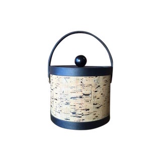 Vintage Cork Ice Bucket For Sale