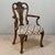 19th Century English Chippendale Style Carved Walnut Armchair For Sale - Image 4 of 18