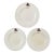 Vintage Set 3 New York Yacht Club Surpass Nautical Burgee Plates For Sale