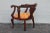 1940s Vintage Empire Style Carved Side Chair For Sale - Image 9 of 12