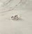 Freshwater White Pearl Diamond Ring .19cttw 14k White Gold, Size 9 For Sale - Image 4 of 4