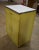Vintage 1950s Yellow Metal Kitchen Cabinet W/ Formica Top Mid-Century For Sale - Image 9 of 14